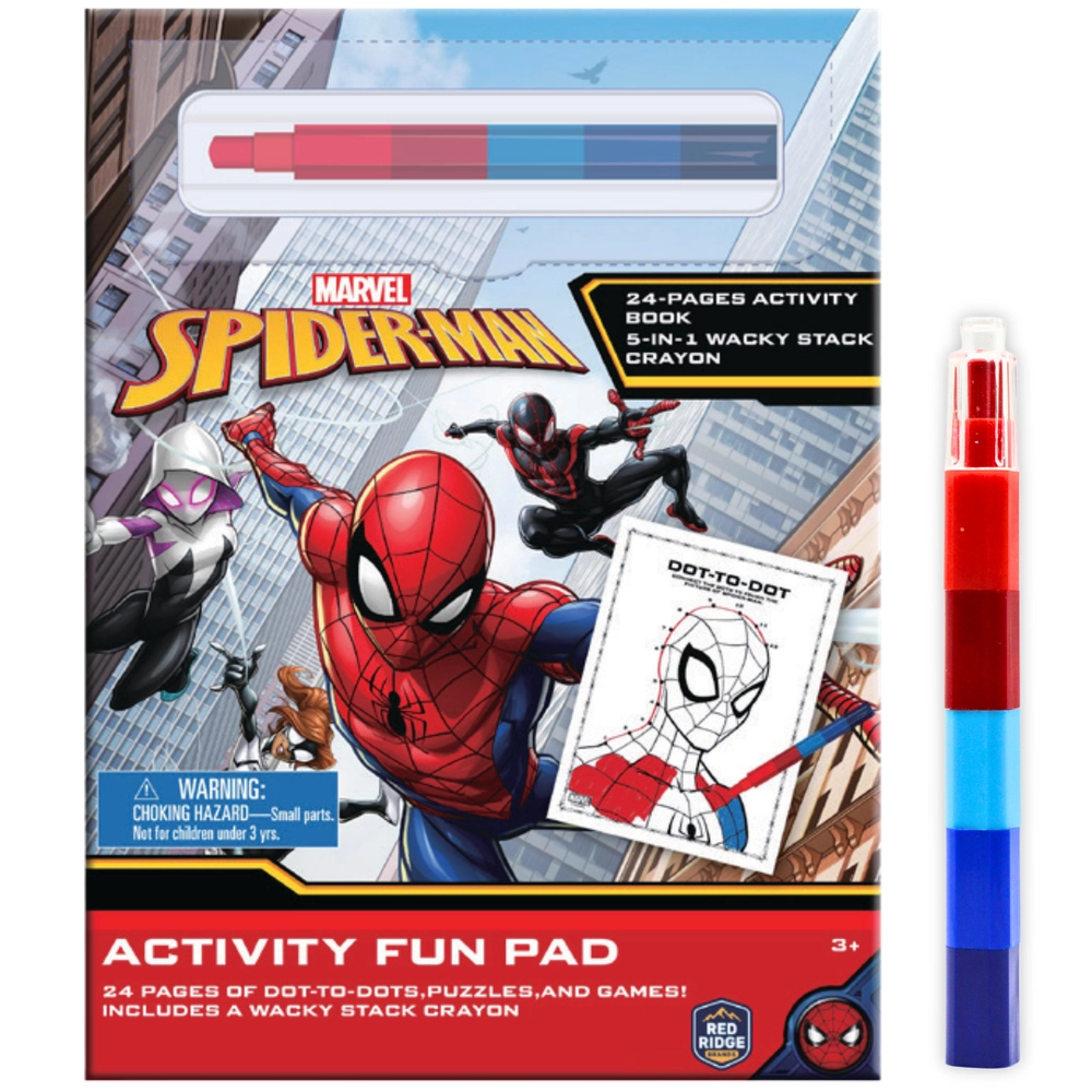 Marvel Spider-man Activity Fun Pad - 3+ years