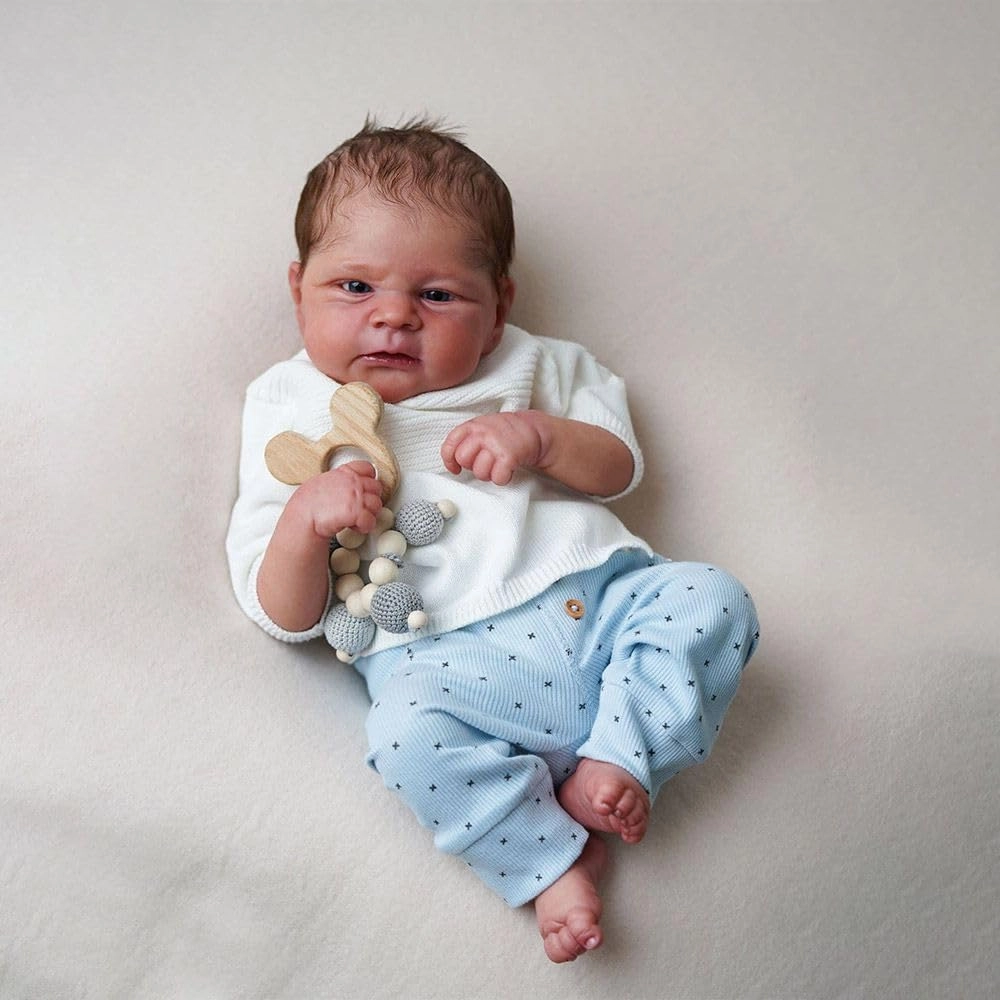 Elijah Reborn Baby Doll - 17 inch Vinyl Ages 3+