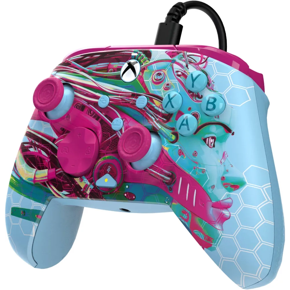 Xbox Series X/S And PC REMATCH GLOW Advanced Wired Controller Android Dream Glow