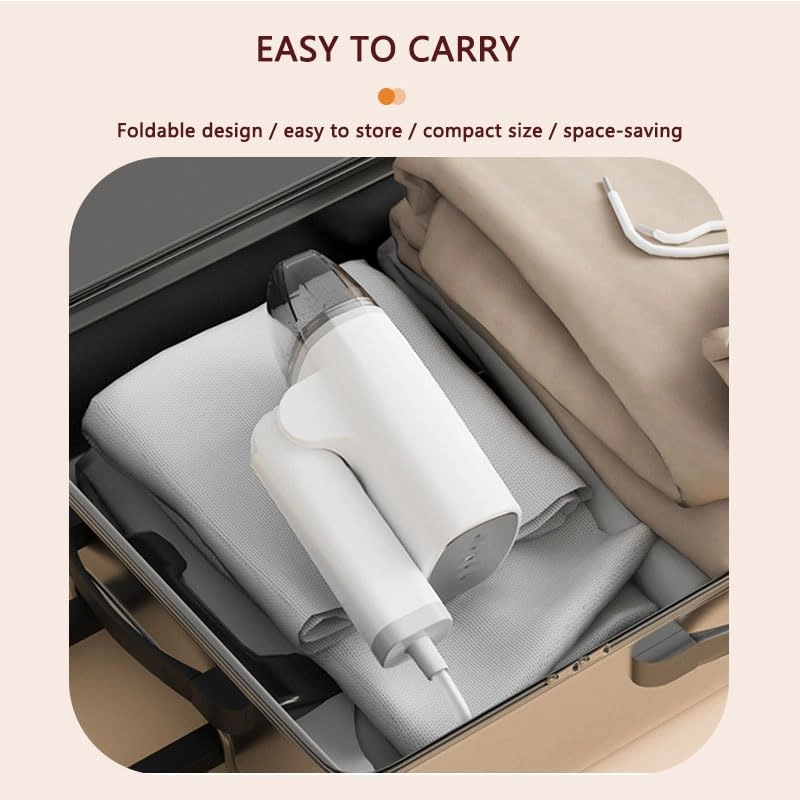 Clothing Steam Iron - 1300W Handheld Foldable
