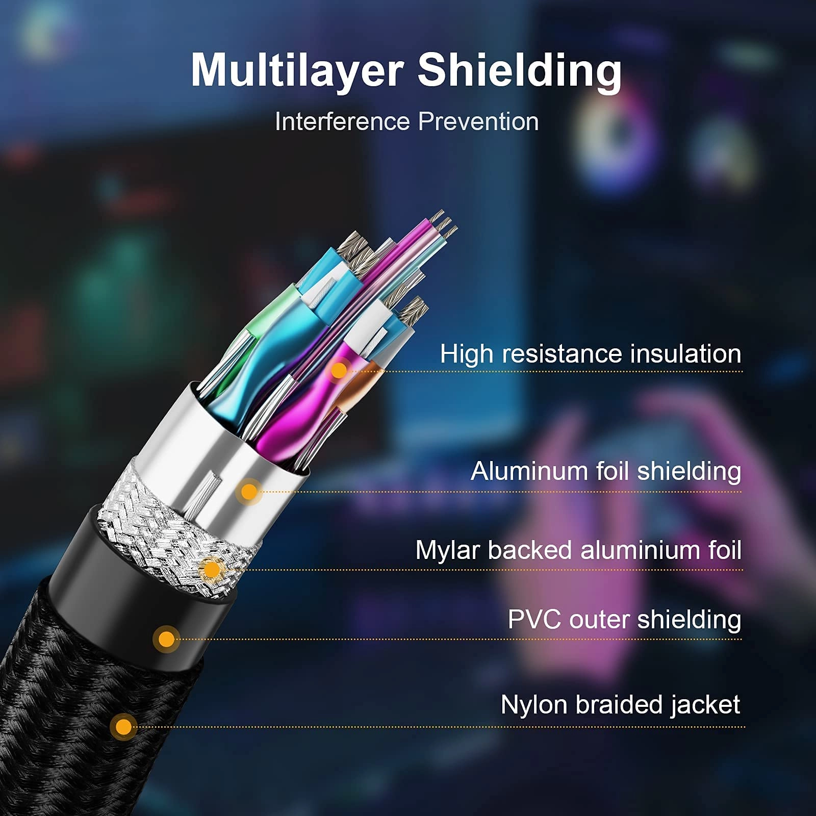 8K HDMI Cable 1m