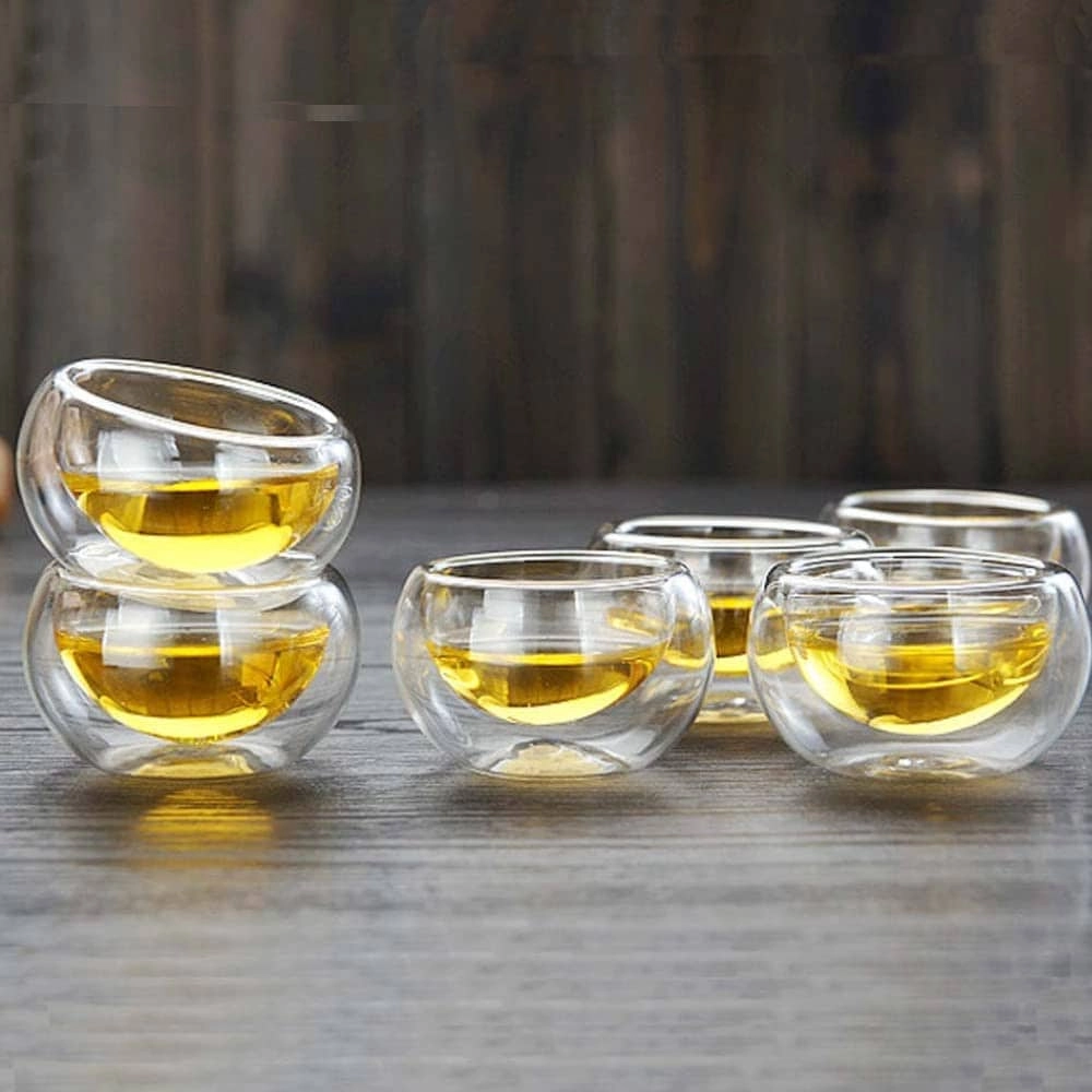 Borosilicate Heat Resistant Glass Teapot - borosilicate glass 50 ml Set
