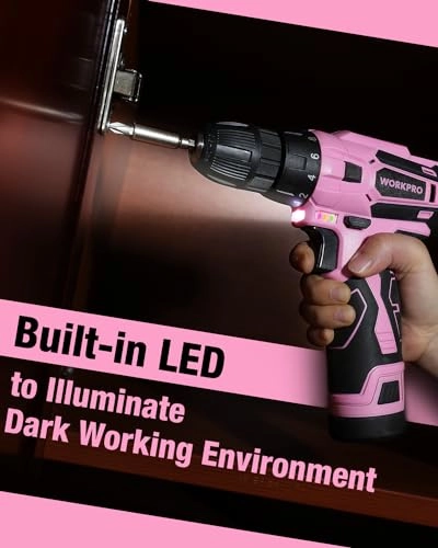 Cordless Drill Driver Set - 1500 Milliamp Hours 12 Volts (DC)