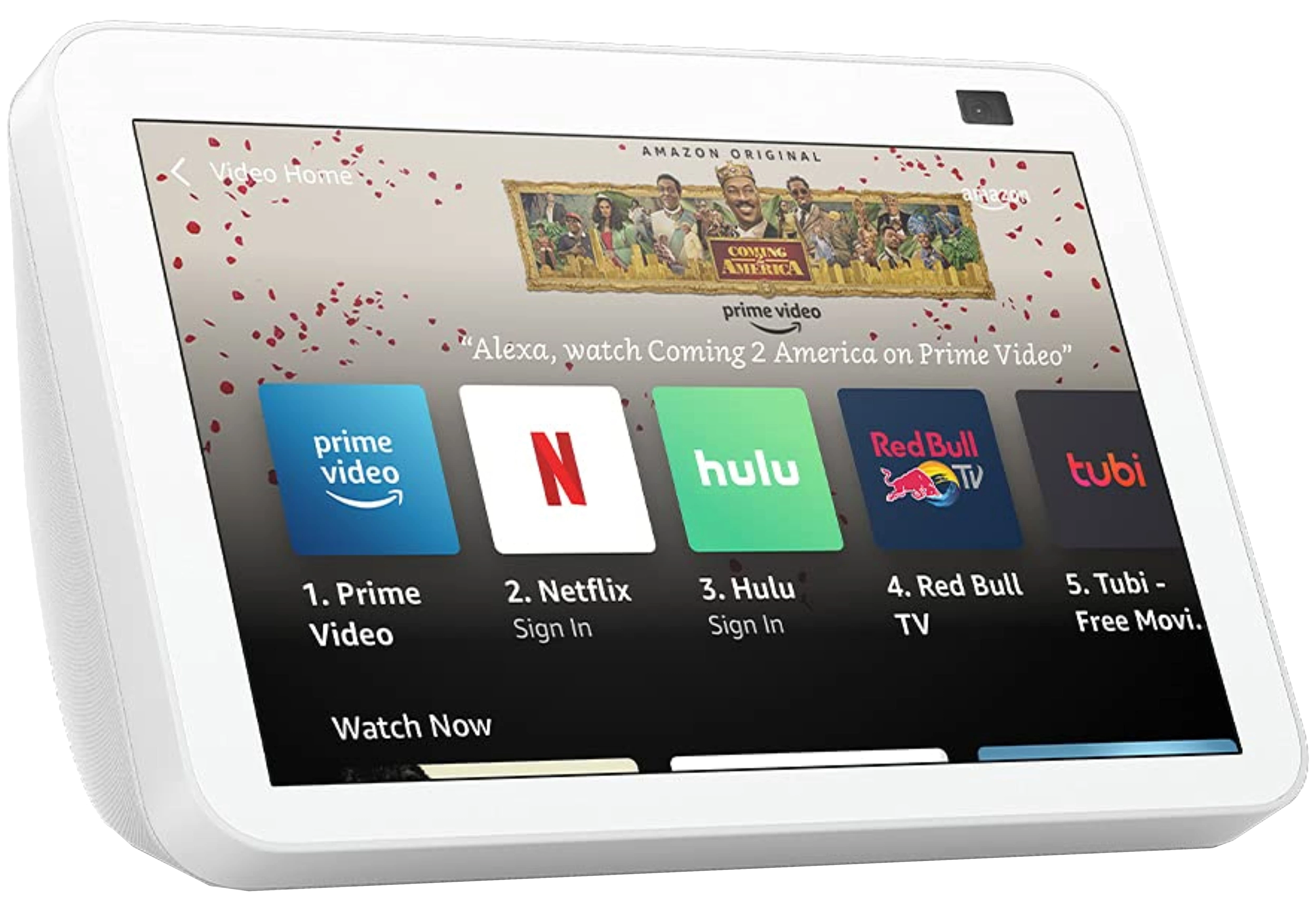 Amazon Echo Show 8 - Alexa Glacier White