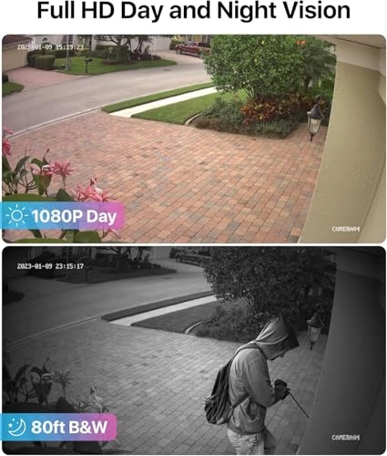 Home Security Camera System - 4 8CH 1080p