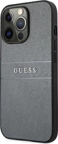 GUHCP13XPSASBBL PU Saffiano Leather Case for iPhone 13 Pro Max