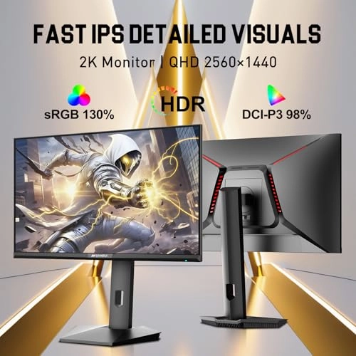 ES-G25F6Q Pro - 24.5 Inches 2560 x 1440 Pixels