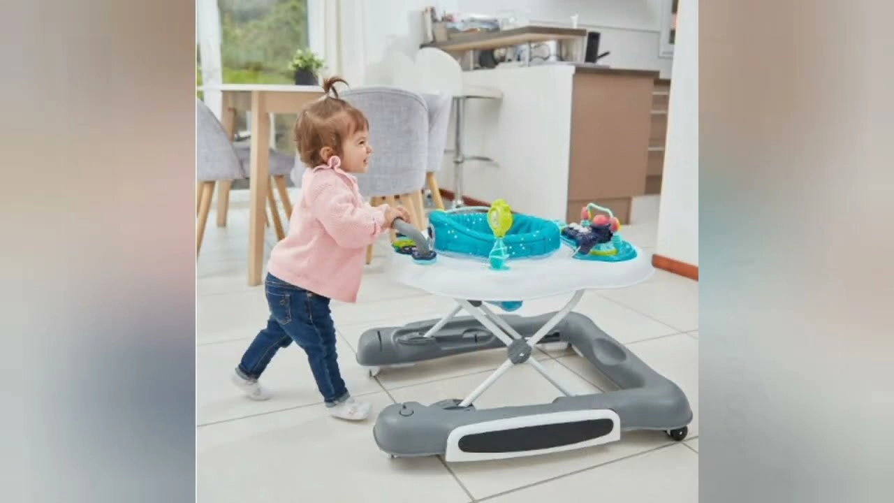 5 in 1 Baby Walker - 6 months Light Blue