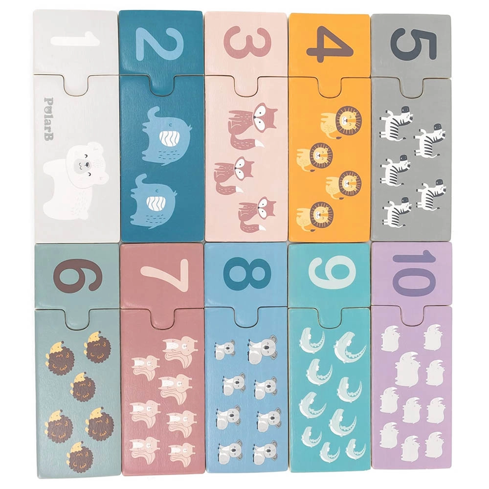 Animal Number Puzzle - Suitable for 18 months and above 31 pieces