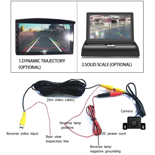 Rear View Camera - Night vision Wire AHD 720P