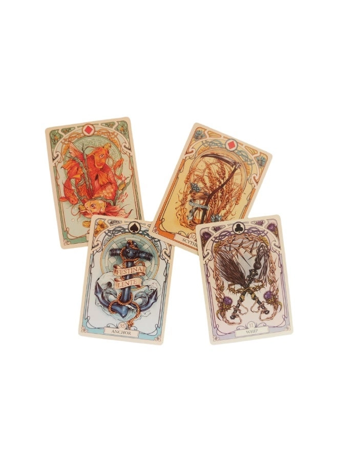 Romantic Lenormand Oracle Card