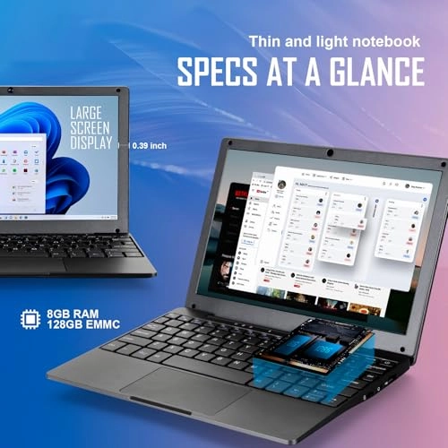 N4020 - 10'' Celeron N4000 8GB DDR3 128GB eMMC