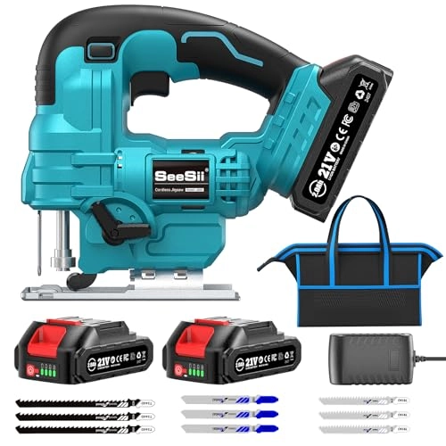 Cordless Jigsaw - 2 × 2.0Ah Batteries