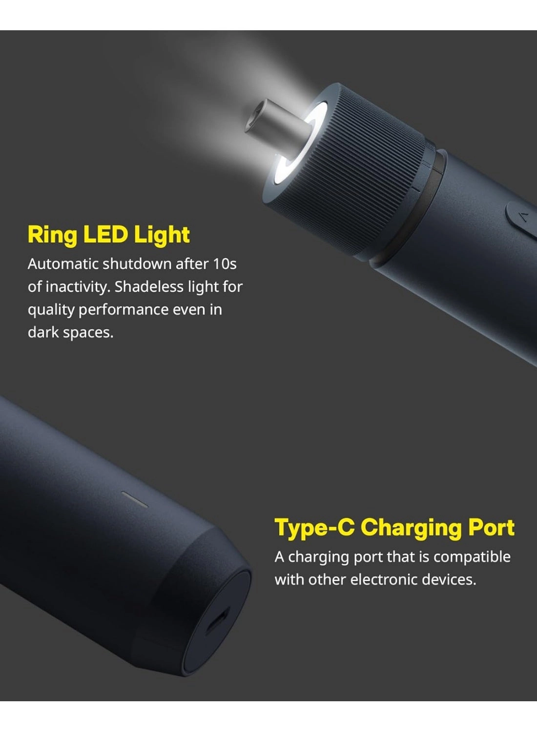 Electric Cordless Screwdriver - 1500mAh