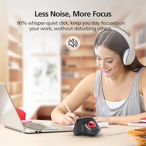 Ergonomic Trackball Mouse - Bluetooth