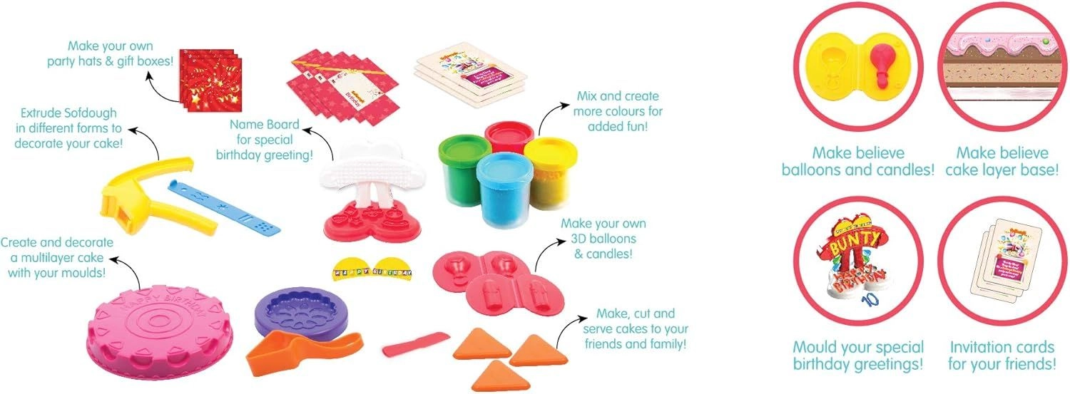 Sofdough Birthday Party - 3 +