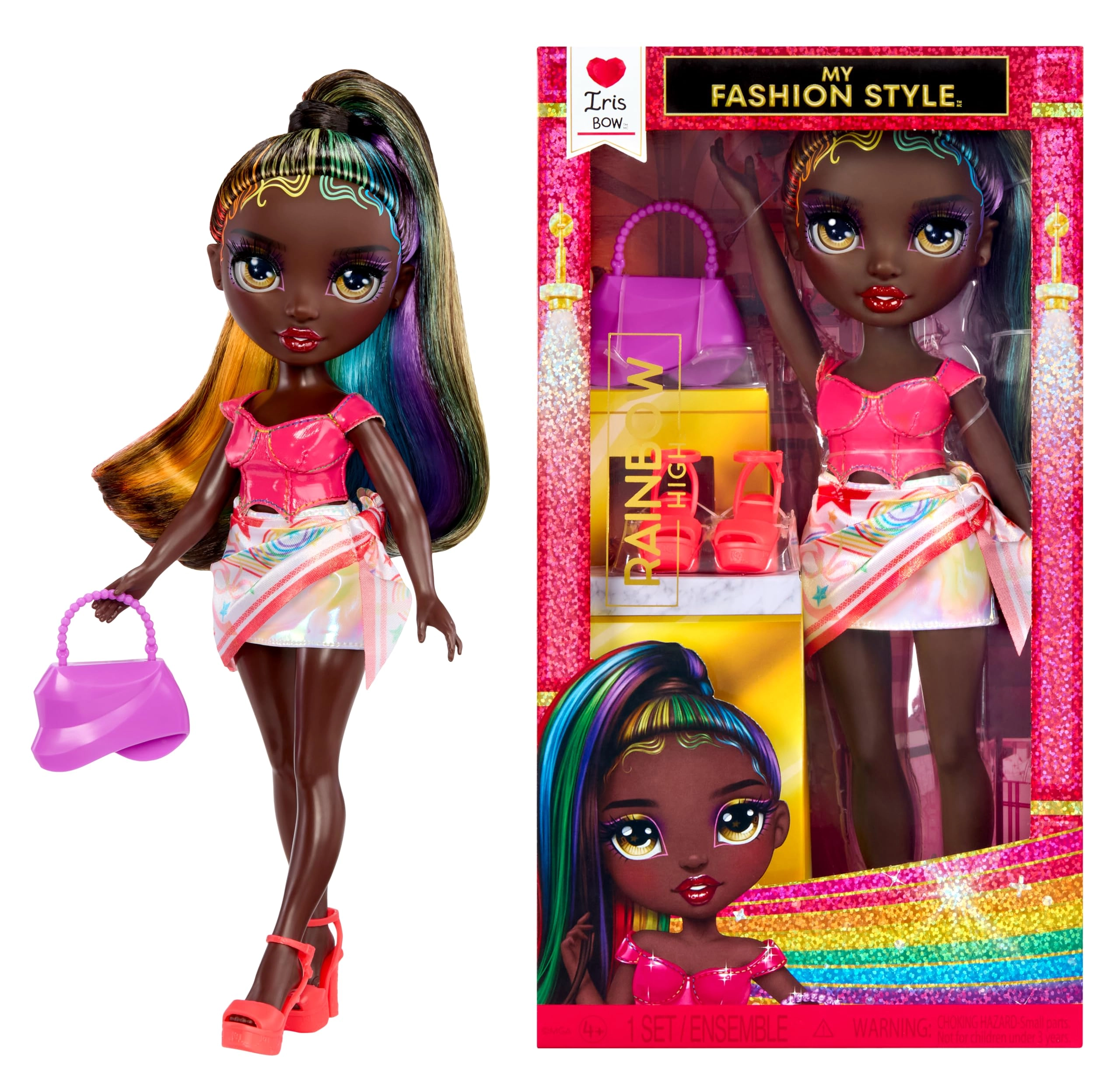 MGA Entertainment Iris Fashion Doll - 28 cm Outfit Handbag Shoes Ages 4+