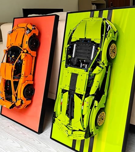 Display Wallboard for LEGO Lamborghini Sián FKP 37 42115 - Aluminum