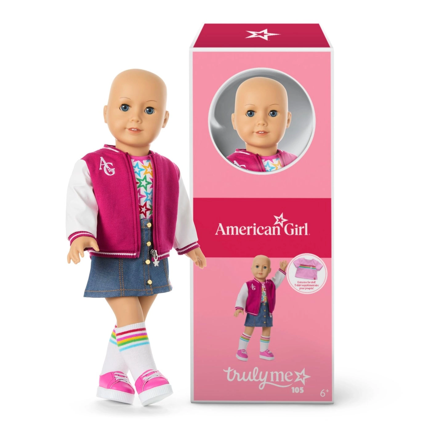 American Girl Truly Me - 18inch LighttoMedium Skin LightBlue Eyes Ages 6+