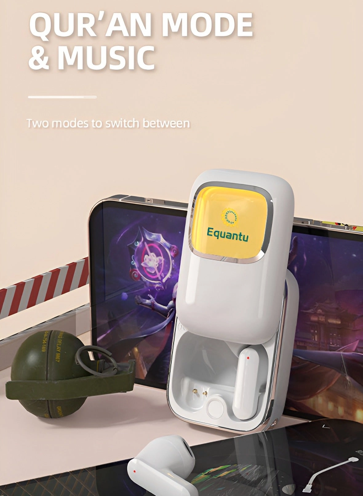 British Muslim Wireless Earphone