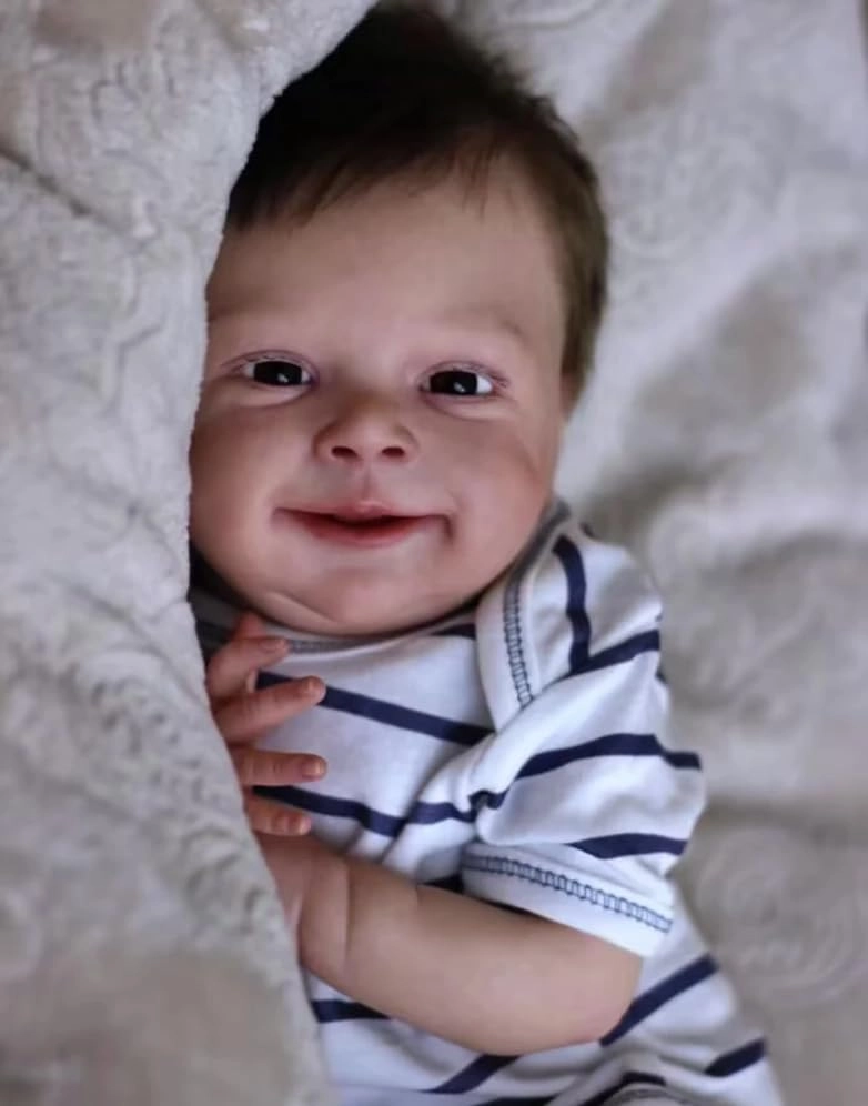 Sebastian Reborn Baby Doll - 18 inch Vinyl Ages 3+