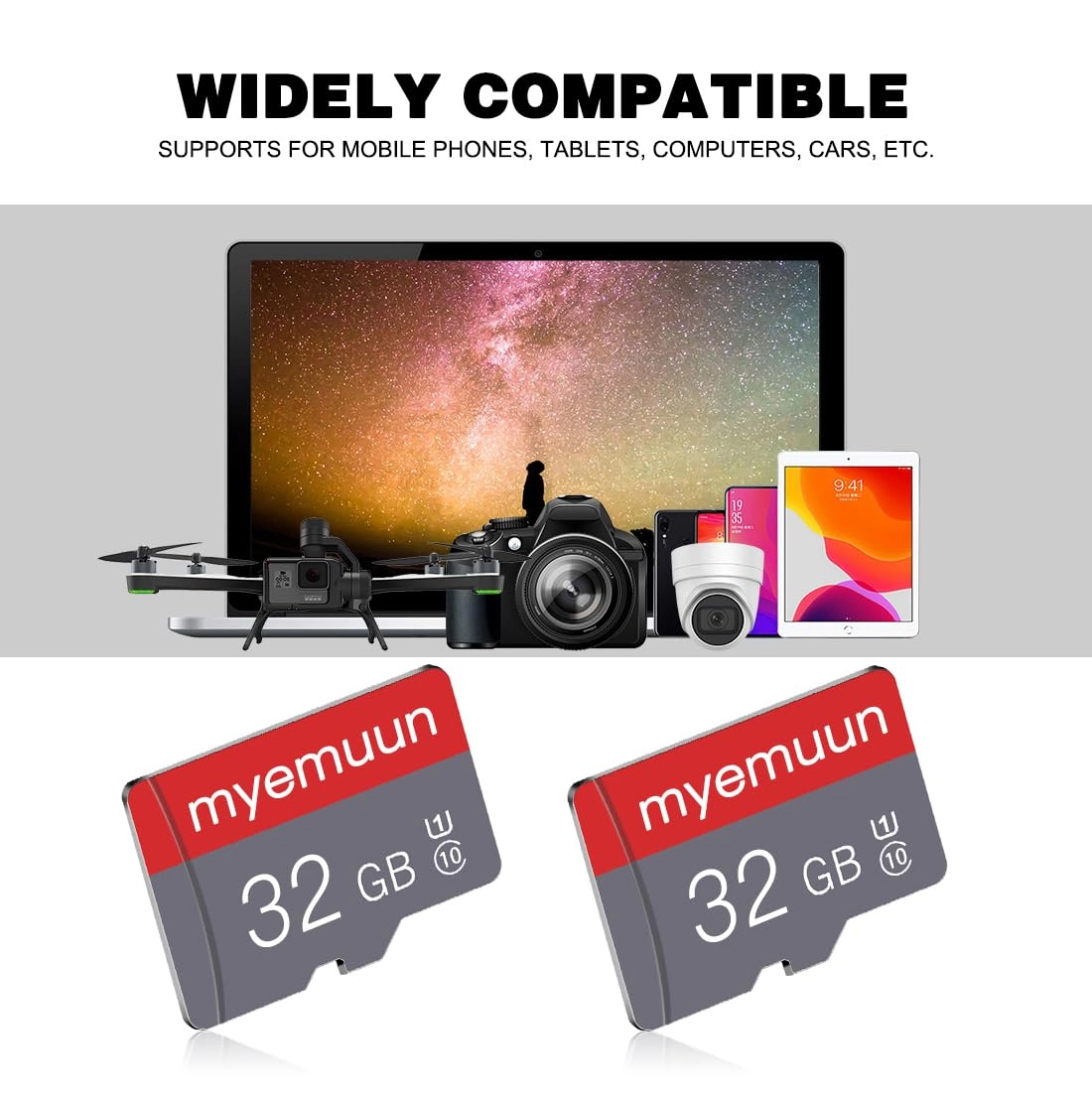 Micro Memory Card - 32GB Pack