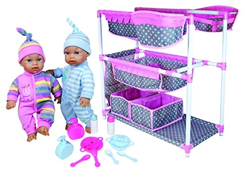 Baby Care Center - 10 Accessories + Baby Doll - 12" Ages 3+