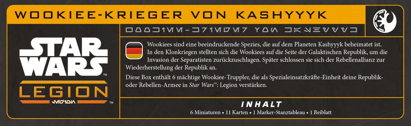 Star Wars Legion: Kashyyyk Wookiee Warriors - Miniatures Game Expansion
