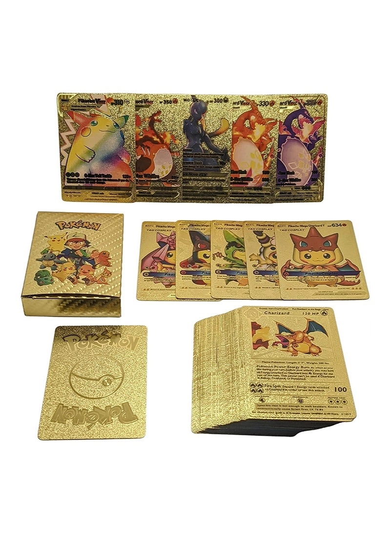 Deck Box + Gold Foil Card Pack - 110pcs