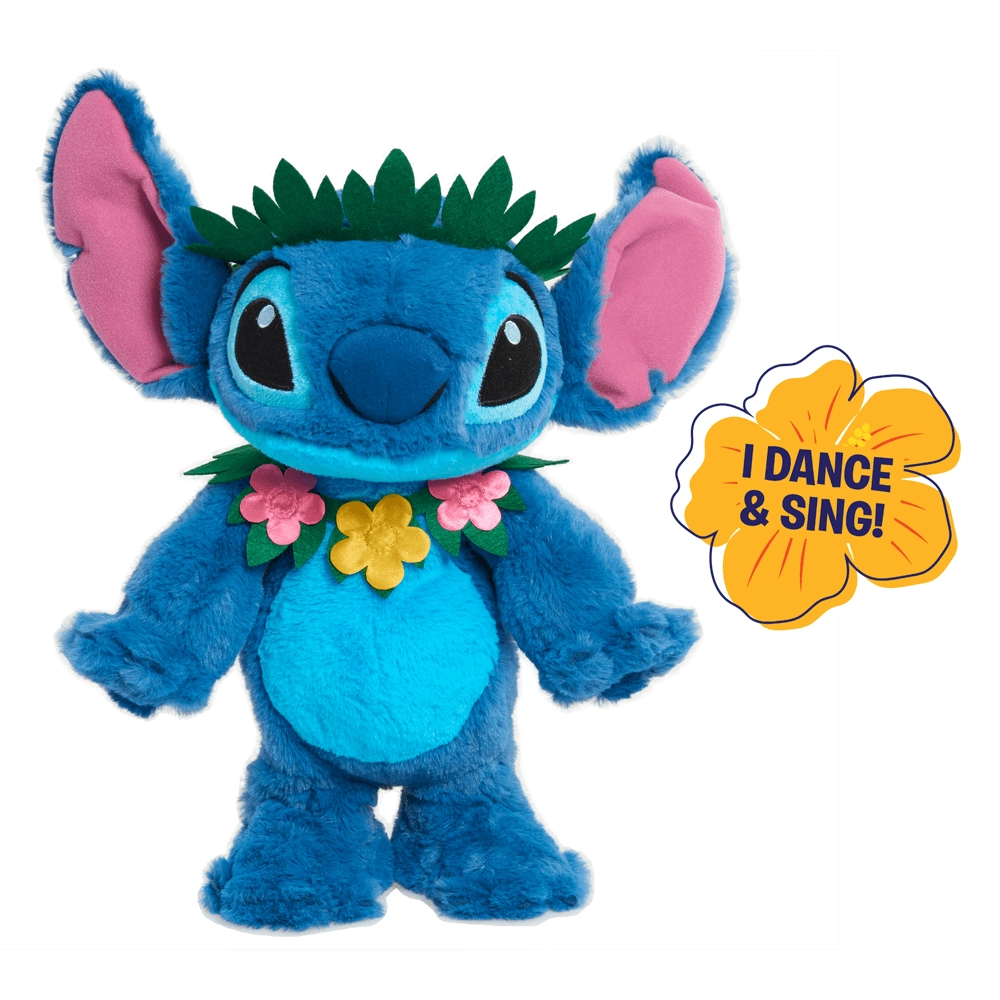 Lilo & Stitch Interactive Plush - 50+ Sounds 35cm
