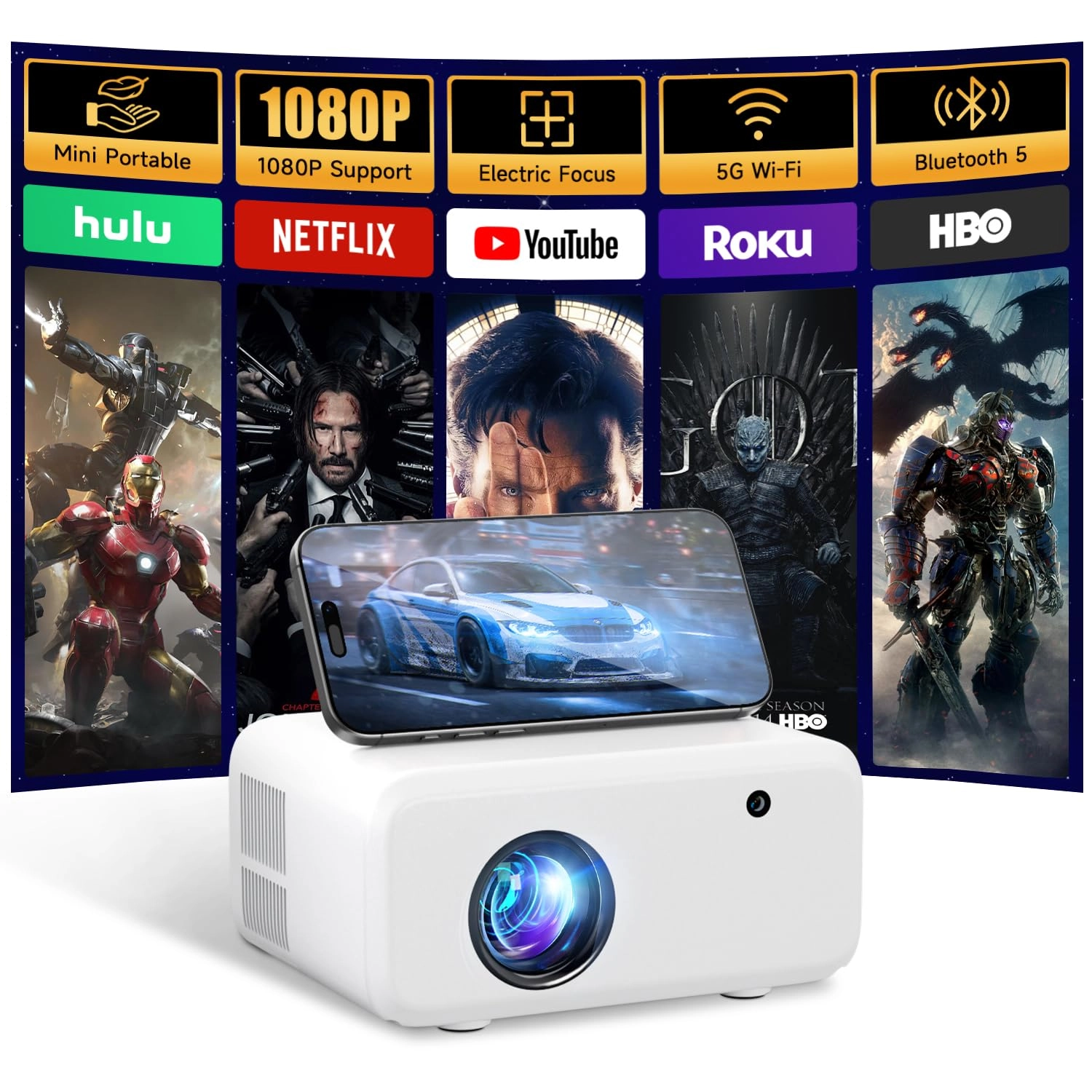Pj4k-2023 - 160 ANSI lumens 1920 x 1080