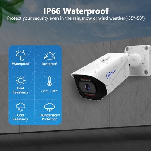 8CH 8MP Home Security Camera System - 8pcs 8CH 4K