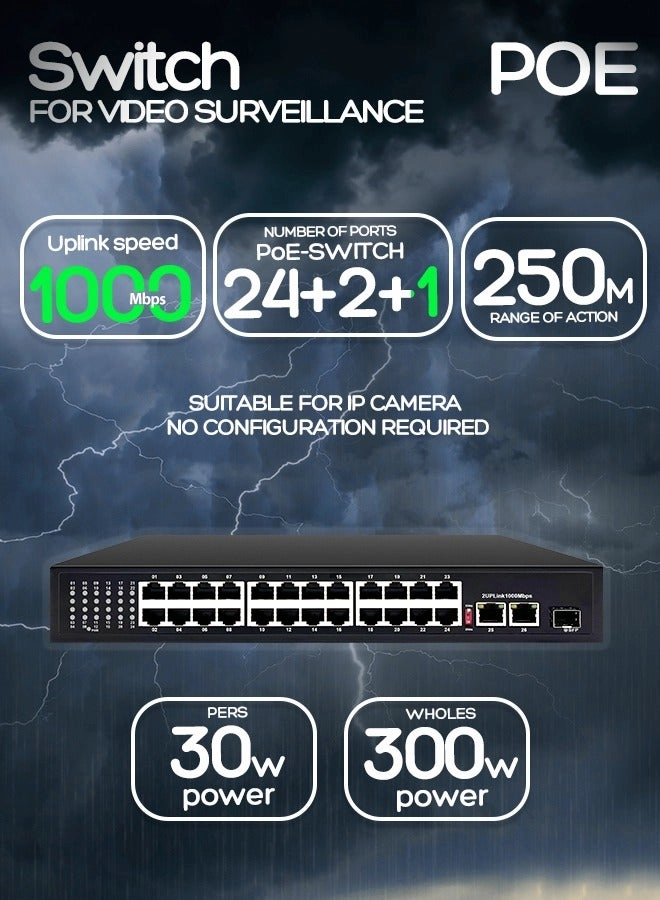 EXPGlobal Ethernet Switch 26-Ports