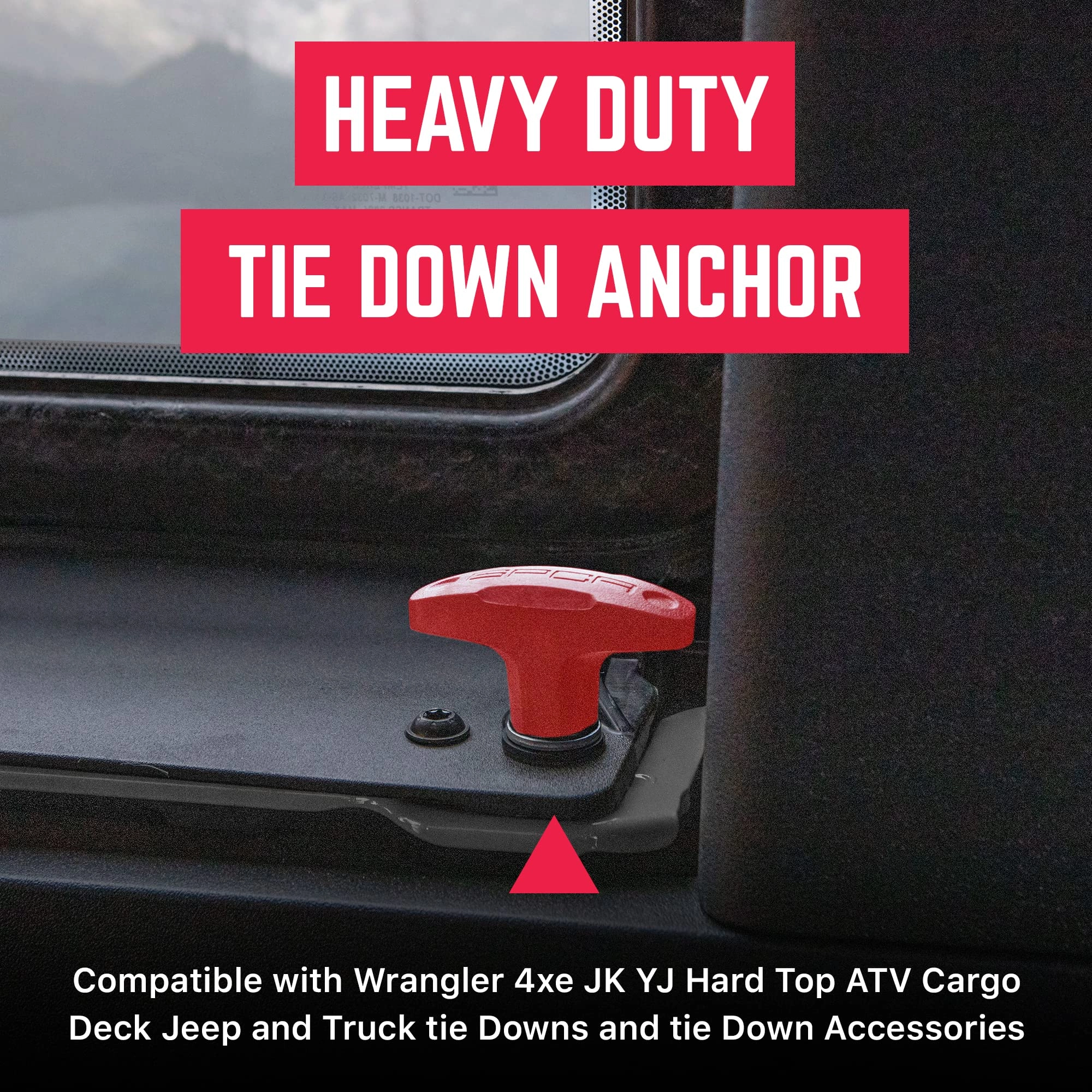 Quick-Release Tie Down Anchor/T–Handle - 25mm M8