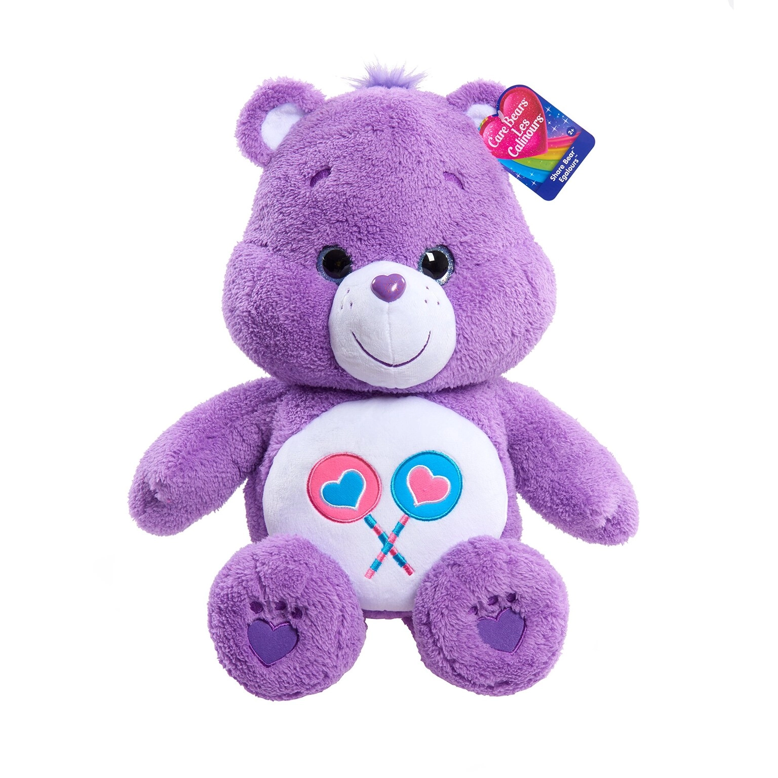 Care Bears 15 Jumbo Plush Share Purple