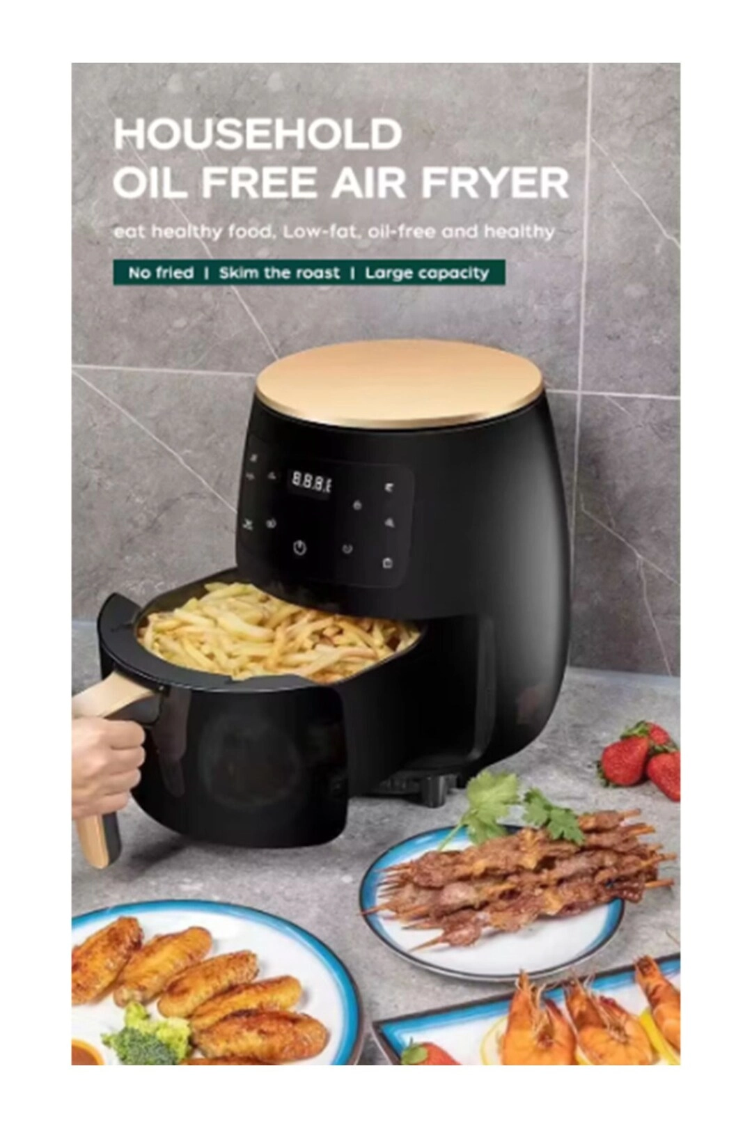 Digital Touch Air Fryer - 6l
