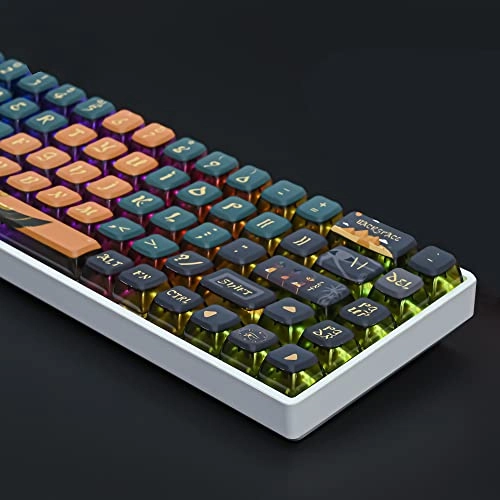 Pudding Keycaps - ASA profile 118-key Translucent