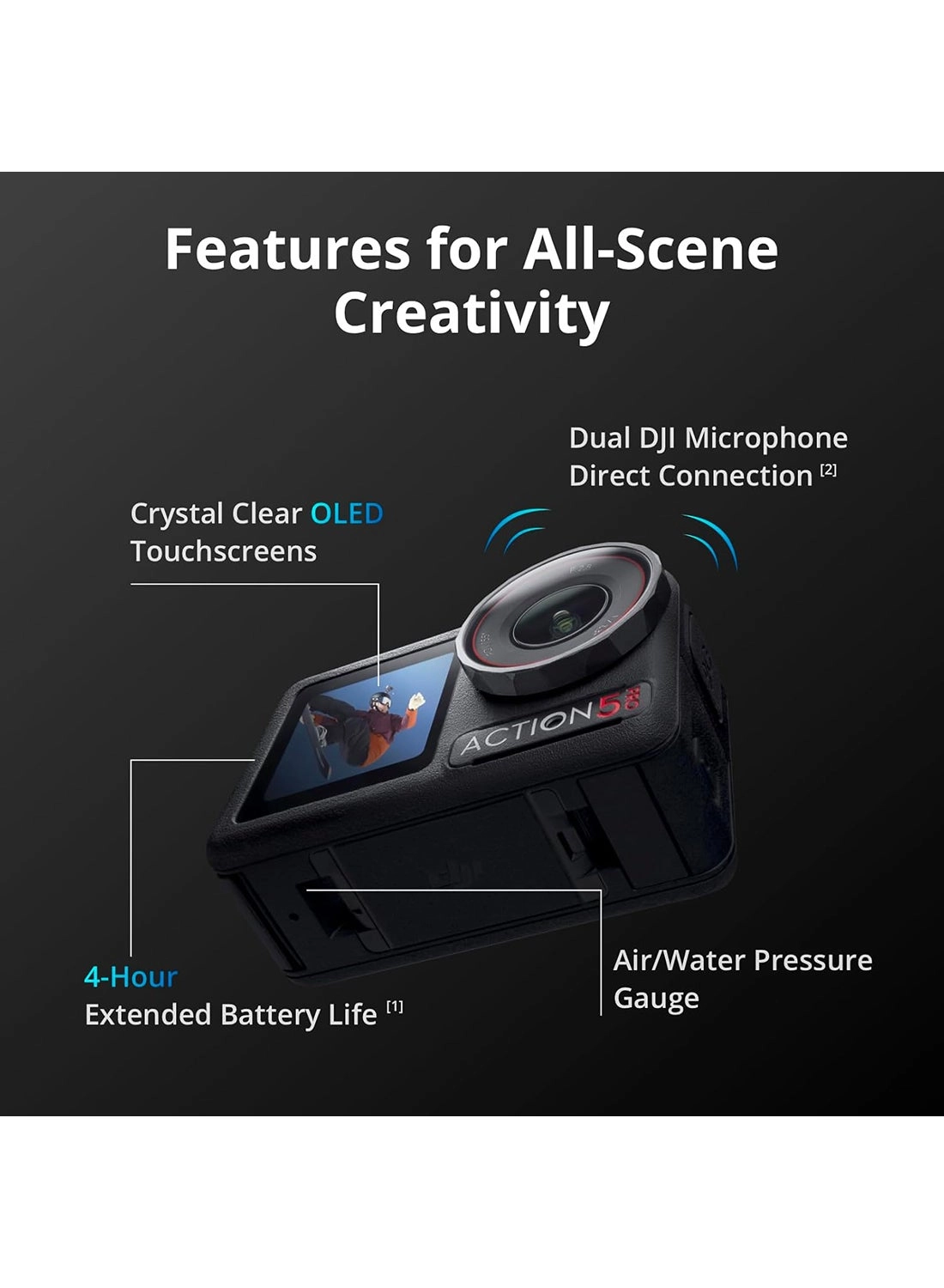 Osmo Action 5 Pro 4K Standard Combo