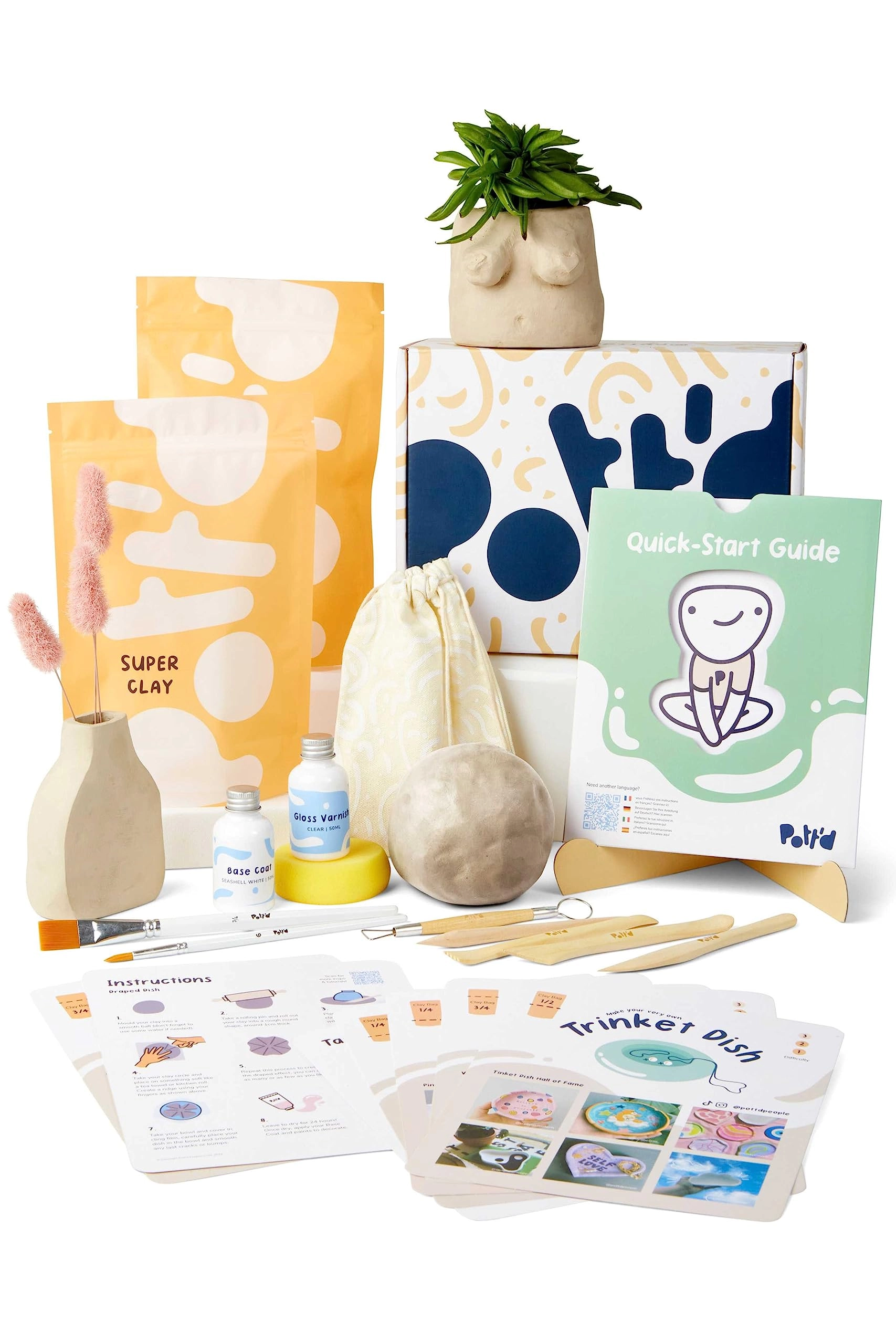 Pottery Kit - Clay 1 Kg