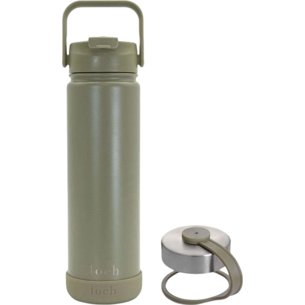 LOCH Copper Insulated Bottle - 650 ml 2-in-1 Straw Lid