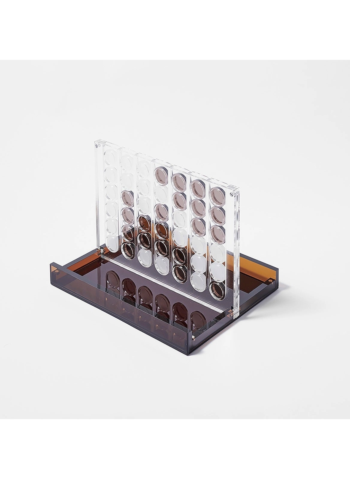Lucite 4-in-a-Row - Whiskey Noir Connect Four