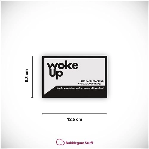 Woke Up: The Woke AF Trivia Game - Card Game