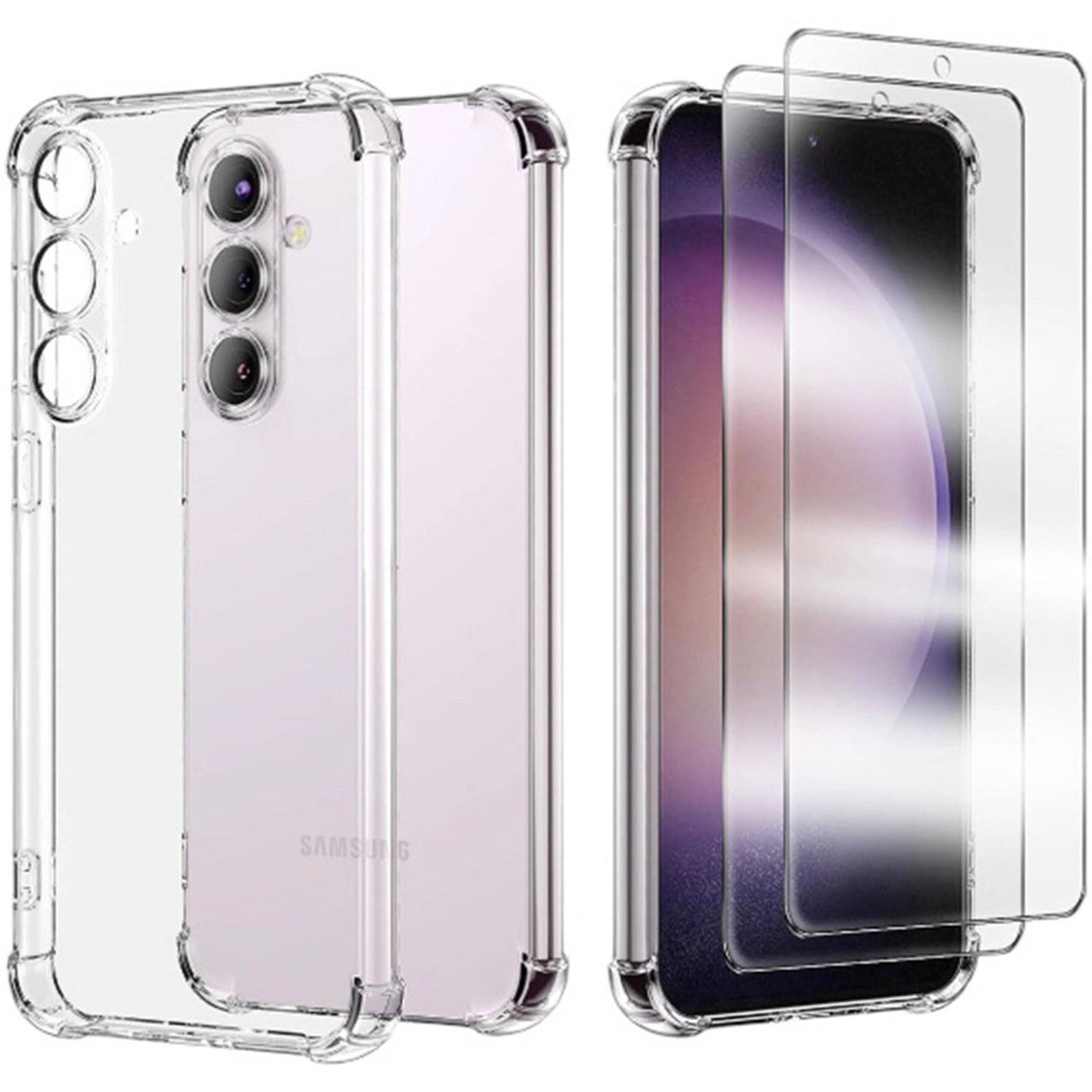 Prostyle Clear Case With Screen Protector for Samsung Galaxy A36