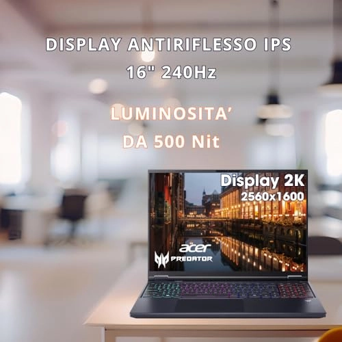 Predator Helios Neo 16 - 16'' Core Ultra 9 275HX 32GB DDR5 1TB SSD