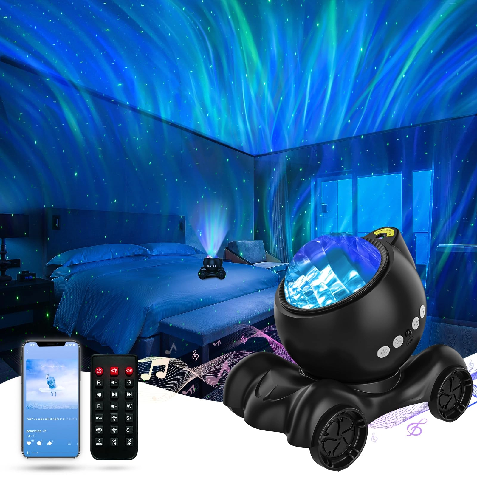 Star Projector - Corded Electric Solid White