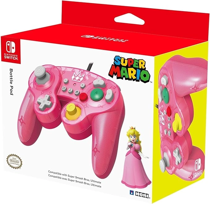 Nintendo Switch Horipad Mini Peach Edition