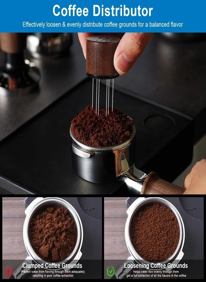 Espresso Tamper - 2-in-1 Magnetic WDT Spring Loaded