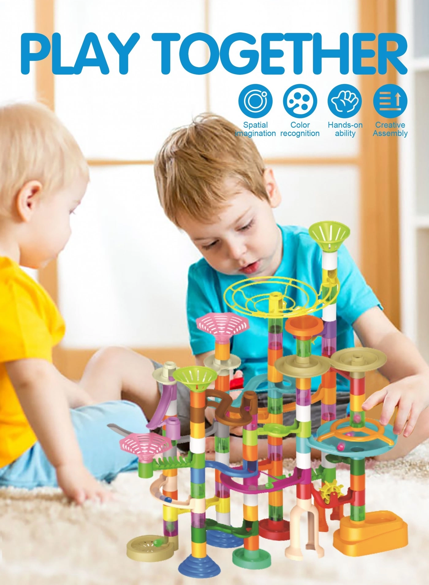 Staircase Building Blocks Set - 150pcs