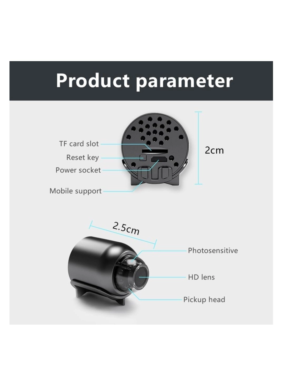 X5 Mini Camera 1080P