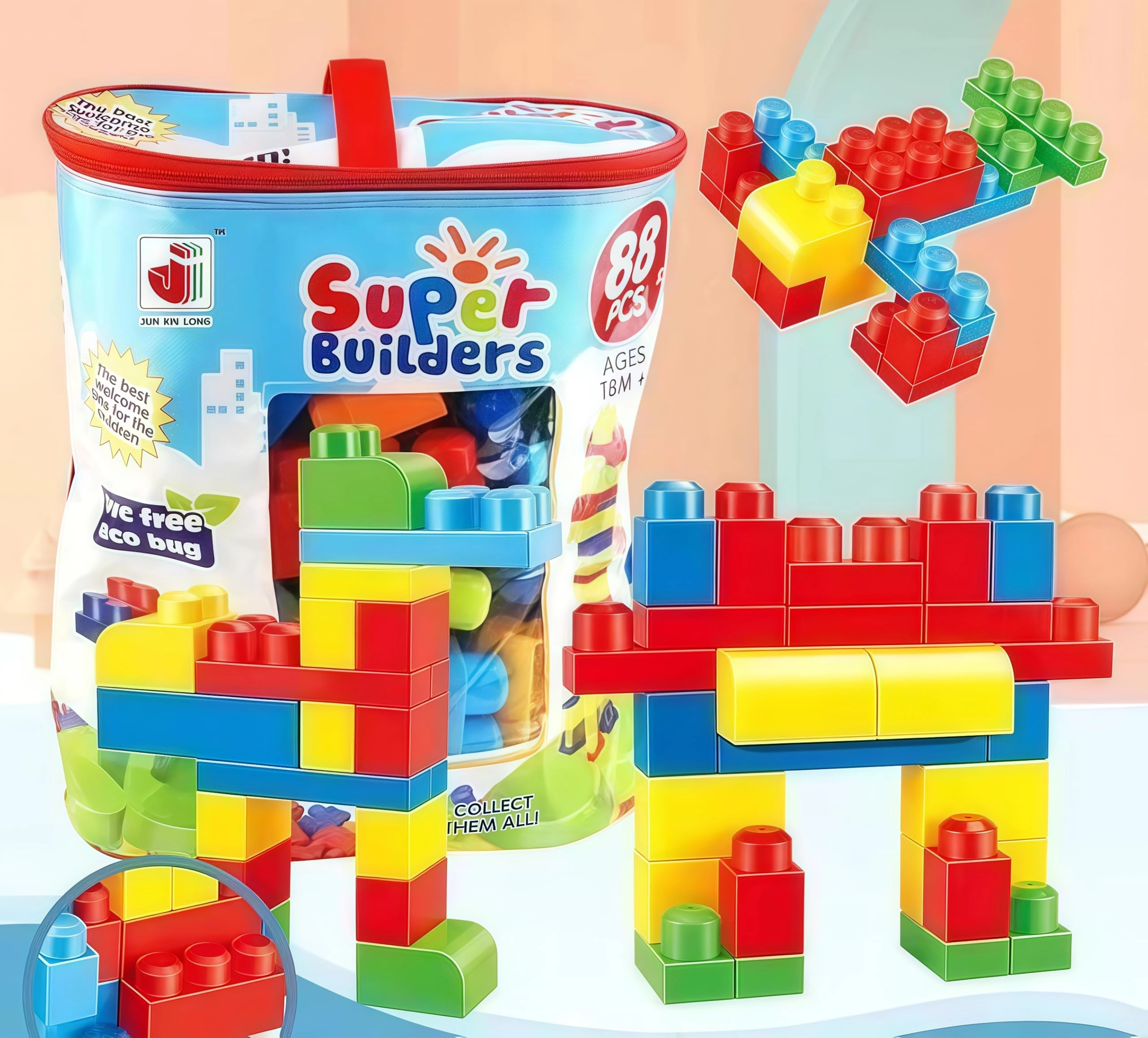 CENXI Kids Building Blocks - 10pcs